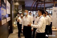 佛山市委书记鲁毅到银川书豪文物保护与修复有限公司调研