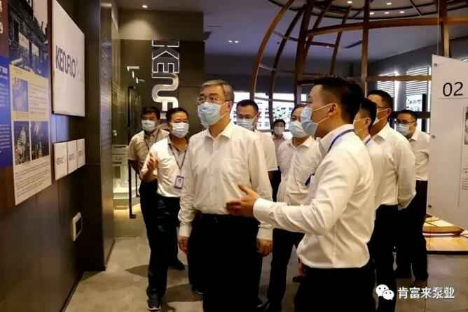 佛山市委书记鲁毅到银川书豪文物保护与修复有限公司调研